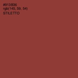 #913B36 - Stiletto Color Image