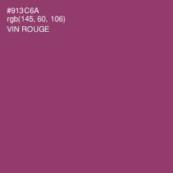 #913C6A - Vin Rouge Color Image