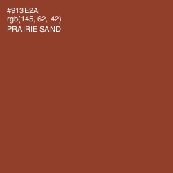 #913E2A - Prairie Sand Color Image