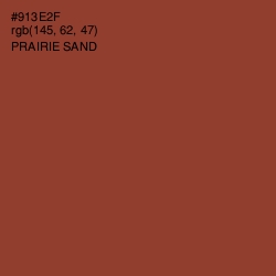 #913E2F - Prairie Sand Color Image