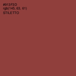 #913F3D - Stiletto Color Image