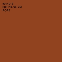 #91421E - Rope Color Image