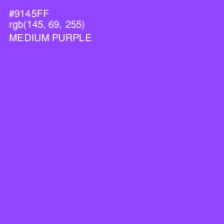 #9145FF - Medium Purple Color Image