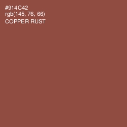 #914C42 - Copper Rust Color Image