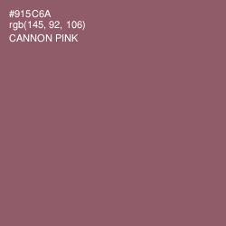 #915C6A - Cannon Pink Color Image
