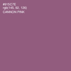 #915C7E - Cannon Pink Color Image