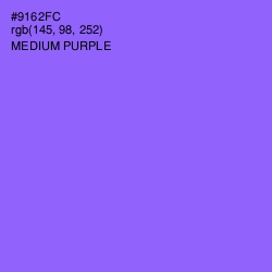 #9162FC - Medium Purple Color Image