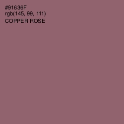 #91636F - Copper Rose Color Image