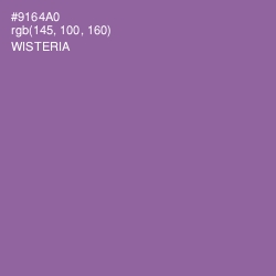 #9164A0 - Wisteria Color Image