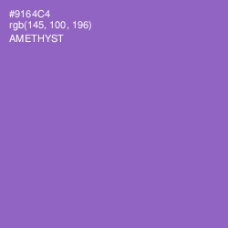 #9164C4 - Amethyst Color Image