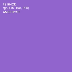 #9164CD - Amethyst Color Image