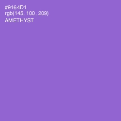 #9164D1 - Amethyst Color Image