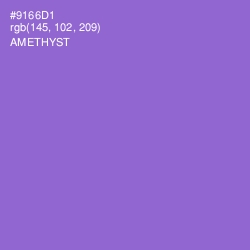 #9166D1 - Amethyst Color Image