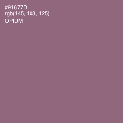 #91677D - Opium Color Image