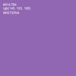 #9167B4 - Wisteria Color Image