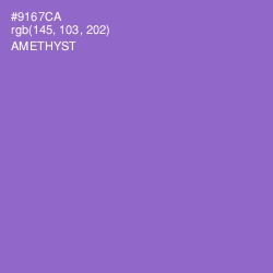 #9167CA - Amethyst Color Image