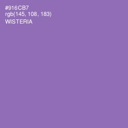 #916CB7 - Wisteria Color Image