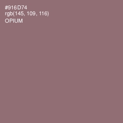 #916D74 - Opium Color Image