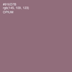 #916D7B - Opium Color Image