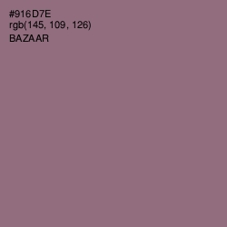 #916D7E - Bazaar Color Image