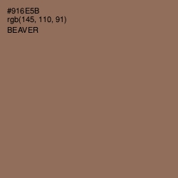 #916E5B - Beaver Color Image