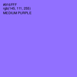 #916FFF - Medium Purple Color Image