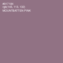 #917184 - Mountbatten Pink Color Image