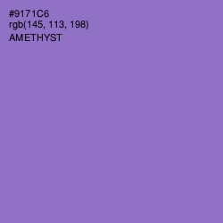 #9171C6 - Amethyst Color Image