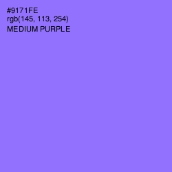 #9171FE - Medium Purple Color Image