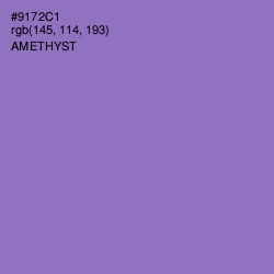 #9172C1 - Amethyst Color Image