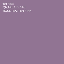 #917393 - Mountbatten Pink Color Image