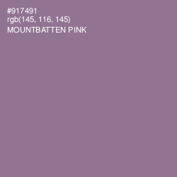 #917491 - Mountbatten Pink Color Image