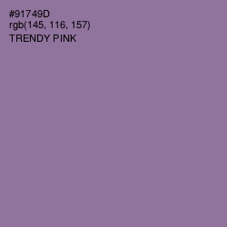 #91749D - Trendy Pink Color Image