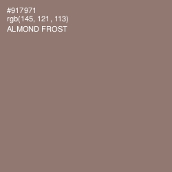 #917971 - Almond Frost Color Image