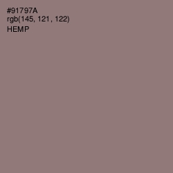 #91797A - Hemp Color Image