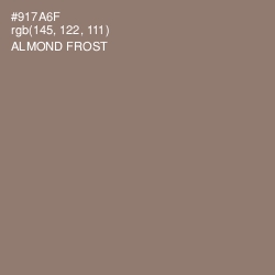 #917A6F - Almond Frost Color Image