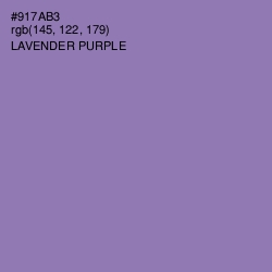 #917AB3 - Lavender Purple Color Image