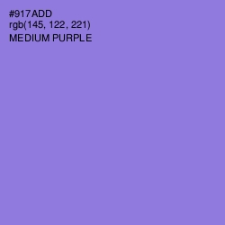 #917ADD - Medium Purple Color Image