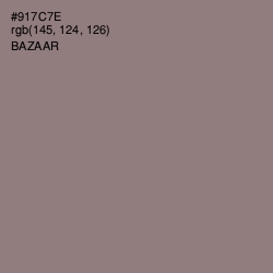 #917C7E - Bazaar Color Image