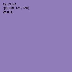 #917CBA - Lavender Purple Color Image