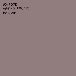 #917D7D - Bazaar Color Image