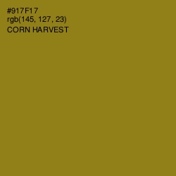 #917F17 - Corn Harvest Color Image