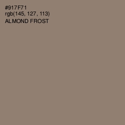 #917F71 - Almond Frost Color Image