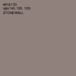 #91817D - Stonewall Color Image