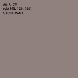 #91817E - Stonewall Color Image
