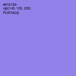 #9181E9 - Portage Color Image