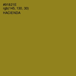 #91821E - Hacienda Color Image