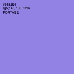 #9182E4 - Portage Color Image