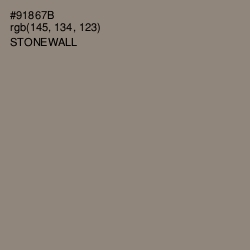 #91867B - Stonewall Color Image