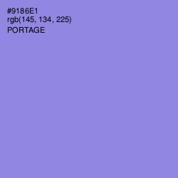 #9186E1 - Portage Color Image